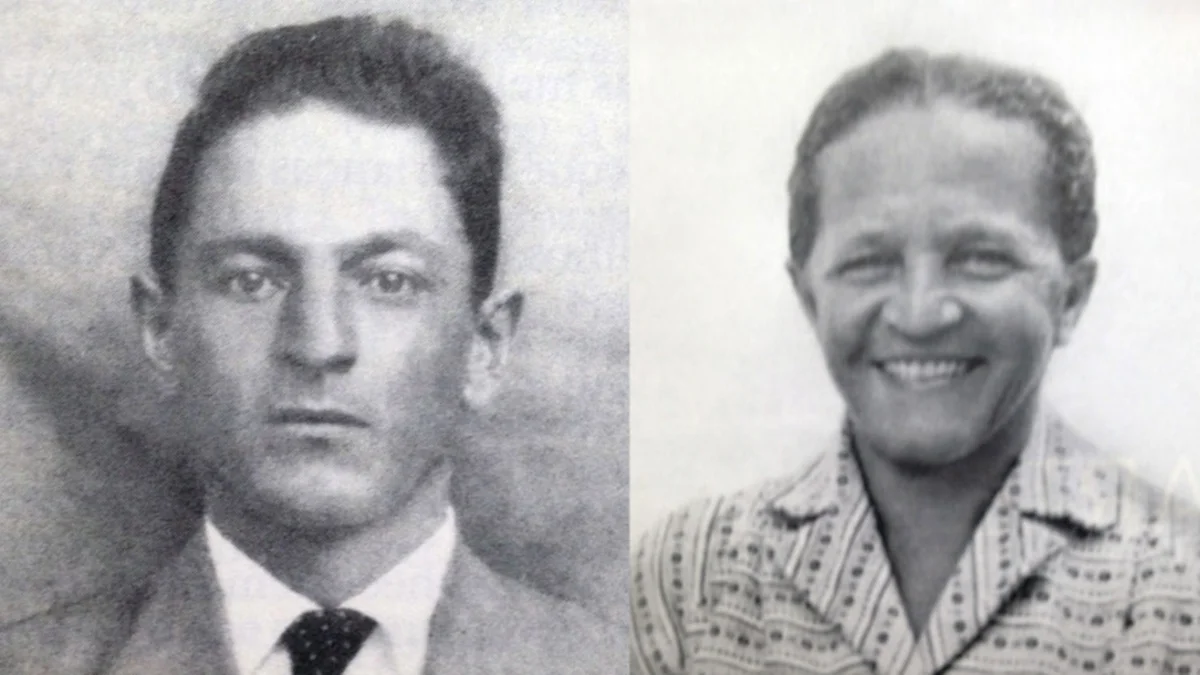 Pai e mãe do presidente Lula: Aristides Inácio da Silva e Eurídice Ferreira de Melo, a Dona Lindu