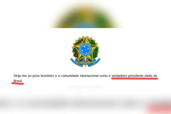 Estados Unidos do Brazil: o que significa o brasão usado em carta de Flávio - destaque galeria
